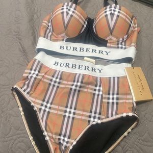 Burberry swim suit